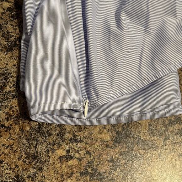 INC Top Boho Cottage Coastal Grandma Whimsigoth Embroidered Floral Stripe MP - Picture 5 of 7